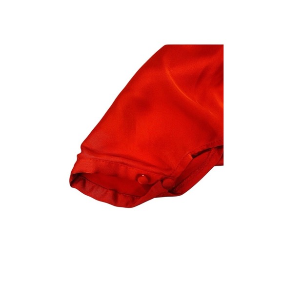 Andrea Iyamah Tibara Crafting Long Red Dress Size O/S  Lightweight Flowing Dress - Picture 5 of 12